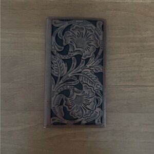Ariat Floral Leather Wallet